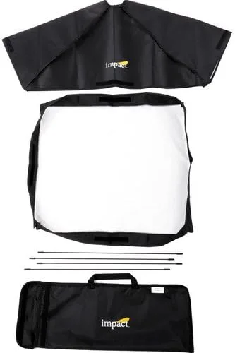 Vista 8 de Impact Softbox 19.7 x 19.7 in para accesorios fluorescentes