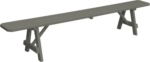 Vista 64 de Furniture Barn USA Pine - Banco tradicional de 2 pies, color negro