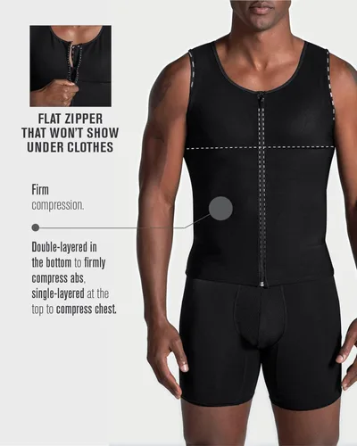 Vista 4 de Faja moldeadora para hombre, de la marca Leo
