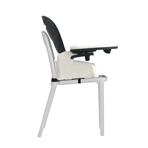 Vista 3 de Chicco Stack 1-2-3 Silla alta convertible multiusos para bebés y niños pequeños, arnés de 5 puntos y 3 posiciones reclinable, fácil de limpiar