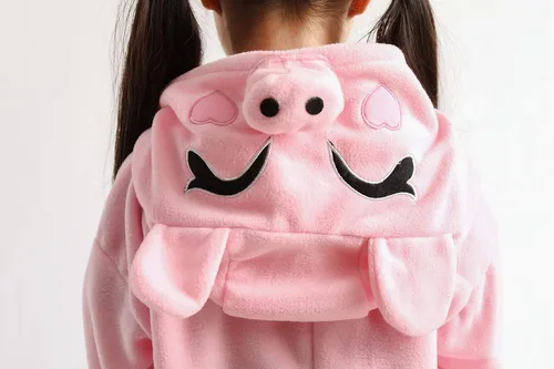 Vista 6 de Pijama unisex de animales para niñas, disfraz de cosplay de anime, regalos de Halloween