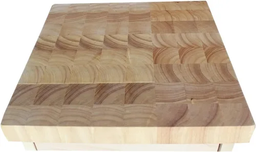 Vista 4 de IC International Concepts Carro de cocina de madera maciza, sin terminar