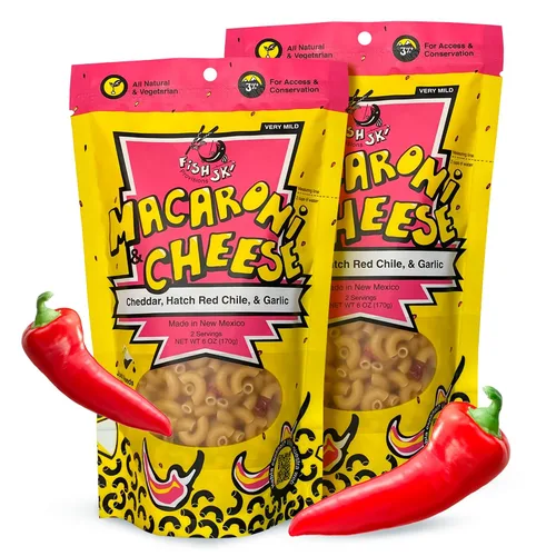 Vista 8 de FishSki - Macarrones con queso, paquete variado rojo y verde (2 paquetes de 6 onzas) 6.00 oz cada uno
