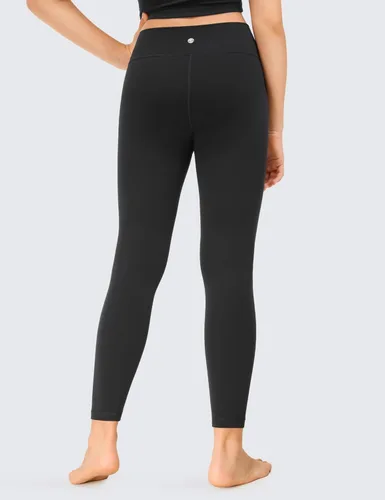 Vista 2 de CRZ YOGA Butterluxe - Leggings deportivos cruzados para niñas cintura alta en V Cross Kids Lounge Pants Yoga Active Dance Running Mallas