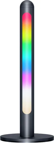 Vista 2 de LAMPAOUS Barras de luz LED inteligentes, funcionan con Alexa y Google Assistant, retroiluminación RGBCW WiFi TV con modos de escena y música