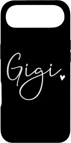 Vista 27 de Gigi Heart Graphic Grandma - Carcasa para iPhone 16