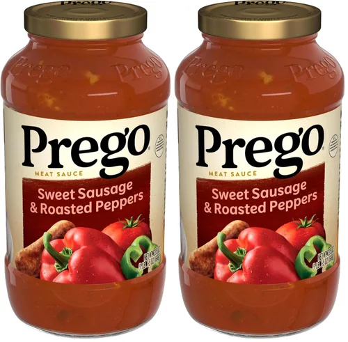 Vista 55 de Prego Salsa de carne boloñesa, tarro de 23.5 onzas