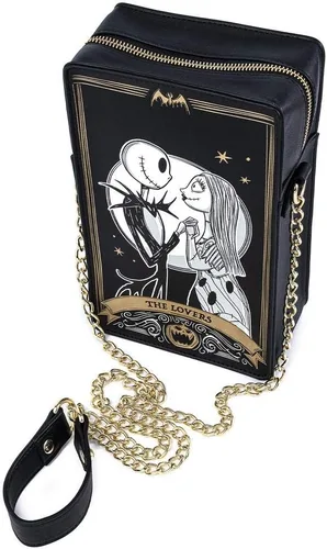 Vista 4 de Loungefly X Disney Nightmare Before Christmas Tarot - Bandolera para pasaporte, Multi