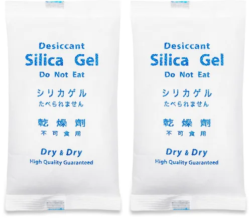 Vista 41 de Dry & Dry 0.04 oz [50 paquetes] Paquetes de gel de sílice desecantes, paquetes de sílice - Paquetes de gel de sílice recargable, paquetes