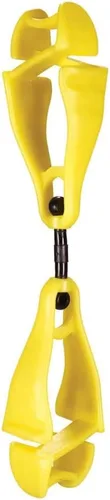 Vista 11 de Ergodyne Squids 3420 Swiveling Glove Clip Holder with Dual Clips
