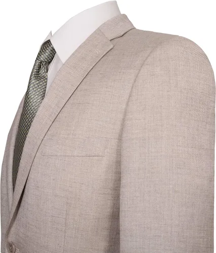 Vista 4 de Chaqueta de traje para hombre, abrigo deportivo elástico con dos botones