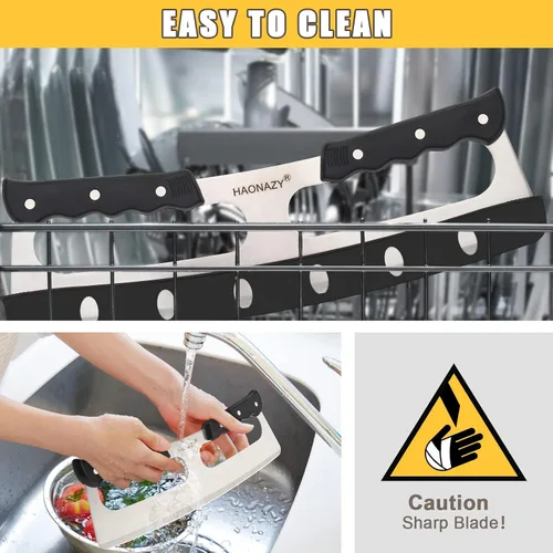 Vista 7 de Sharp - Cortador de pizza de 14 pulgadas con asas dobles y cubierta protectora, bueno para cocina y comedor