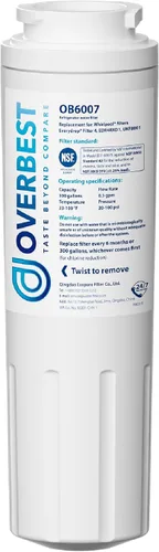 Vista 10 de Overbest UKF8001 Reemplazo para cada filtro de refrigerador Drop 4, paquete de 3