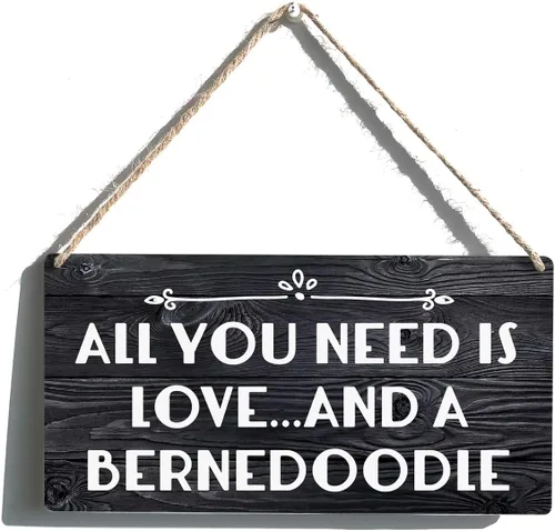 Vista 8 de Cartel familiar de regalo de casa de campo Auntie & Uncle it Means a Whole Lot To Have The Love Placa colgante de madera retro para decoración