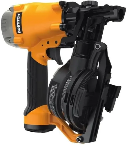 Vista 3 de Bostitch - Clavadora neumática de bobina para techos de 15 grados