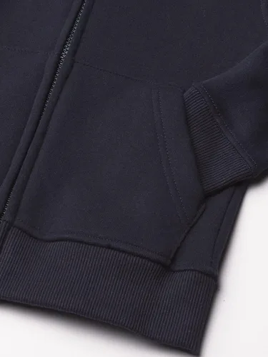 Vista 3 de Nautica Sudadera con capucha y cremallera completa de forro polar de manga larga para niños