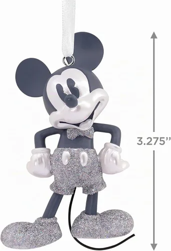 Vista 4 de Hallmark Disney - Adorno navideño de Mickey Mouse para el 100 aniversario