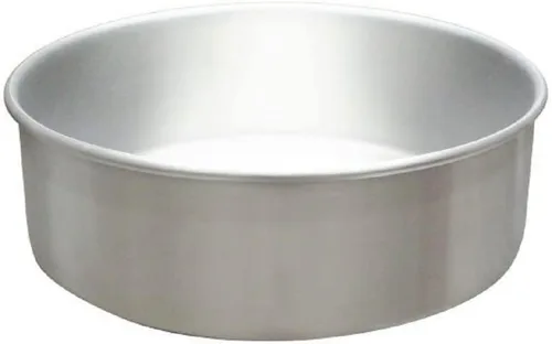 Vista 7 de TrueCraftware - Bandeja de aluminio para hornear pasteles de 6 x 2 pulgadas, de 0.04 in, utensilios para hornear para tartas, pizza, capa