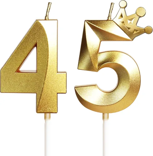 Vista 94 de Velas de cumpleaños número 10 para pastel, velas de oro rosa número 10 con corona, diseño 3D, decoración de pastel de cumpleaños para niñas