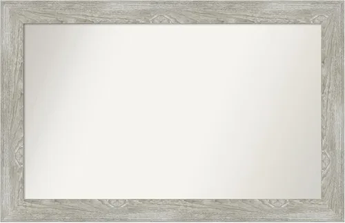 Vista 154 de Amanti Art Espejo personalizado, espejo de baño Alexandria Greywash, espejo de pared o espejo de tocador de baño sobre el fregadero