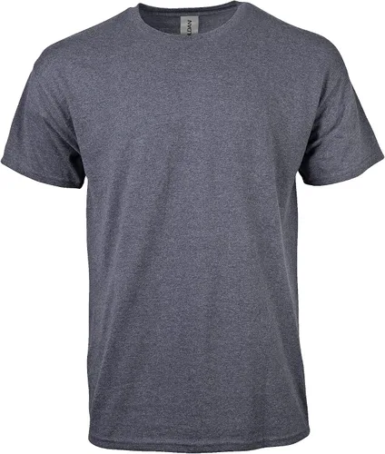 Vista 3 de Gildan, G5000 - Camiseta de algodón grueso para hombre, paquete múltiple