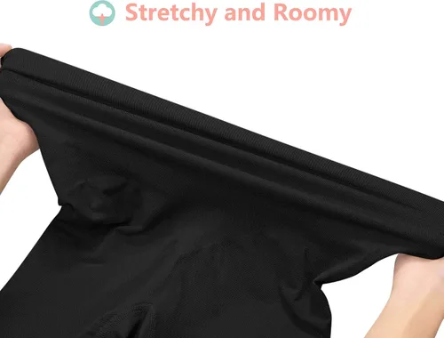 Vista 5 de Ropa moldeadora de maternidad de alta calidad "Baby Bump", ropa interior de embarazo de cintura alta a medio muslo que evita rozaduras, soporte