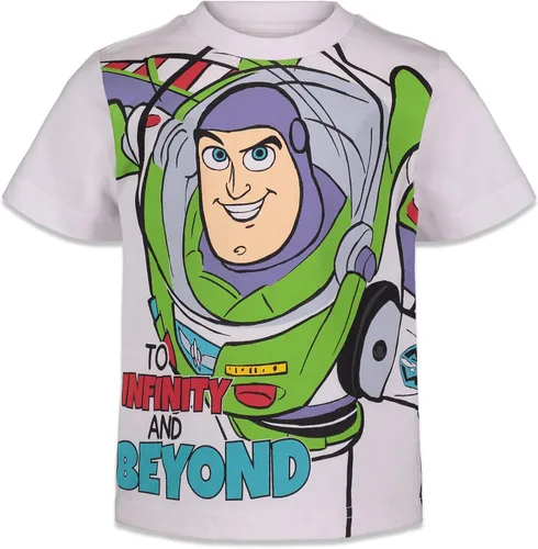 Vista 4 de Disney Pixar Toy Story Rex Slinky Dog Buzz Lightyear 4 Pack T-Shirts Infant to Big Kid