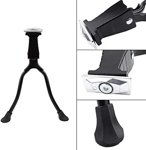Vista 3 de Soporte de aleación de aluminio, soporte de bicicleta de doble extremo para bicicletas de carretera y montaña