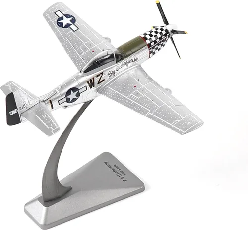 Vista 7 de NUOTIE 1/72 P-40C War Hawk Flying Tigers Fighter Modelo Segunda Guerra Mundial Avión de Guerra Vintage Metal Fundido a Presión Avión Militar