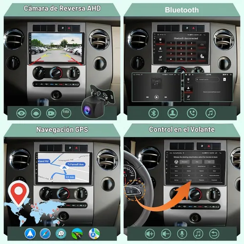 Vista 5 de [2G+64G] Radio de coche Android para Ford Expedition 2007-2017