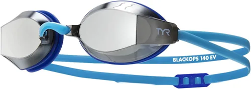 Vista 13 de TYR Gafas de natación para adultos Black Ops 140 EV Reducción de arrastre de perfil bajo Vista periférica de 140 grados Juntas de silicona