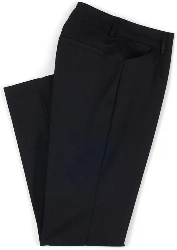 Vista 4 de Lee Pantalón de pierna recta para mujer, sin arrugas, ajuste relajado