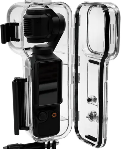 Vista 3 de Funda de buceo impermeable para DJI Osmo Pocket 3 Casos de la cámara 45M cubierta protectora subacuática cubierta de buceo Shell Cage Accesorios