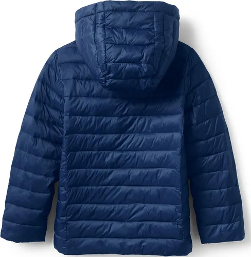 Vista 2 de Lands End Unisex-Child ThermoPlume Packable Hooded Jacket