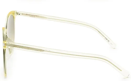 Vista 3 de Saint Laurent SL 566K Slim-004 Amarillo Talla única Amarillo