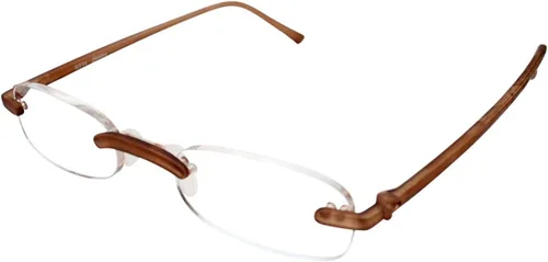 Vista 15 de Calabria 714 Anteojos de lectura sin montura con lentes transparentes, color carbón, lentes de lectura para hombres y mujeres, lectores