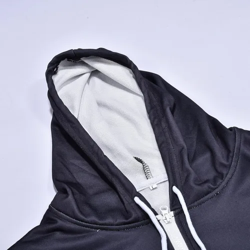 Vista 4 de Alalaso Hoodie Shirts for Men Long Sleeve Midweight Baggy Tops with Hood Regular Fit Stylish Breathable Pullover