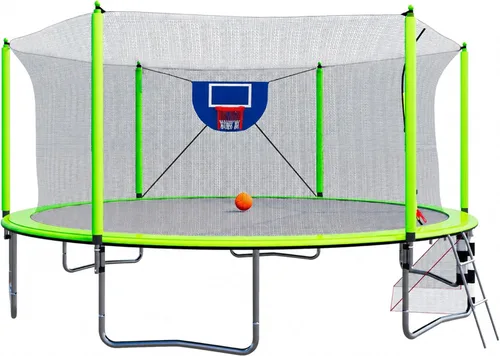 Vista 14 de SkyBound Trampolín grande de 10 pies, 12 pies, 14 pies, 15 pies, 16 pies, para exteriores, patio trasero, trampolines aprobados por ASTM para niños