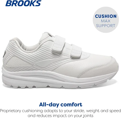 Vista 2 de Brooks - Zapatillas para caminar para hombre, diseño de Addiction Walker V-Strap 2, extra anchas