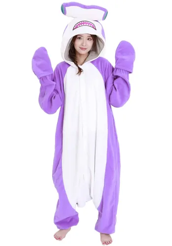 Vista 6 de Pijama Kigurumi de Tiburón Martillo para Adultos Multicolor