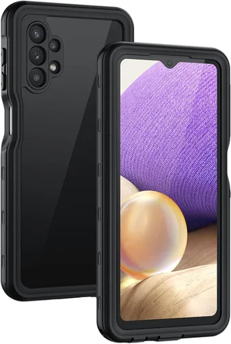 Vista 9 de Lanhiem - Funda para Samsung Galaxy A16 5G, impermeable IP68, resistente al polvo, con protector de pantalla integrado, cubierta protectora