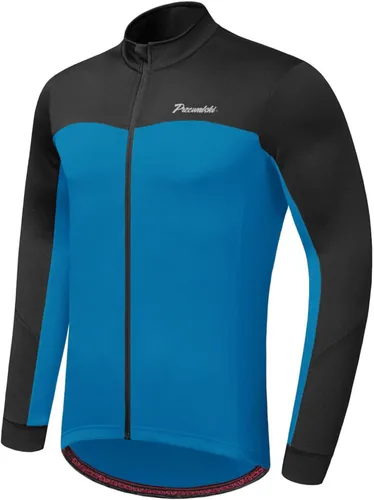 Vista 11 de Przewalski Chaqueta térmica de manga larga con 3 bolsillos traseros para hombre