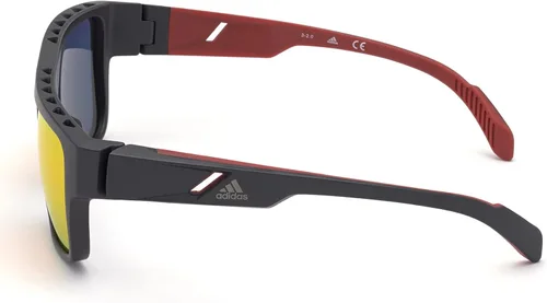 Vista 3 de Adidas Gafas de sol deportivas para hombres y mujeres, ideales para conducir, pesca, ciclismo y correr, protección UV SP0037S