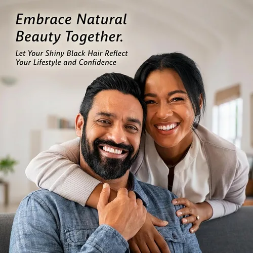 Vista 7 de Champú para cabello negro natural a base de hierbas