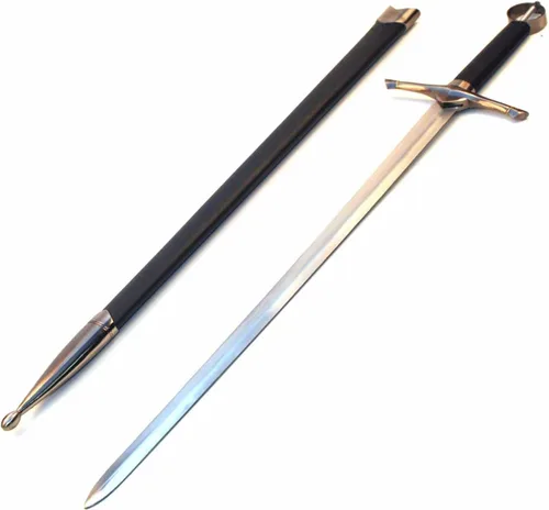 Vista 17 de Ace Martial Arts Supply espada de caballero medieval con vaina