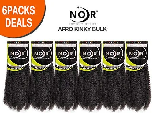 Vista 2 de 2X AFRO KINKY BULK 24"-Morado Oscuro