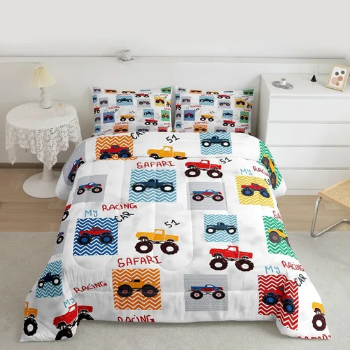 Vista 31 de Feelyou Juego de edredón de panda de dibujos animados para niños, edredón de animales lindos para niños y niñas, juego de ropa de cama kawaii panda