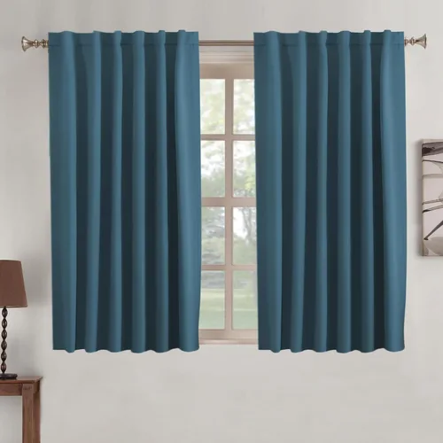 Vista 67 de Turquoize Cortinas Opacas con Aislamiento Térmico Paneles de Tratamiento de Ventanas con Bolsillo para Barra Paneles de Ventana para Ventanas