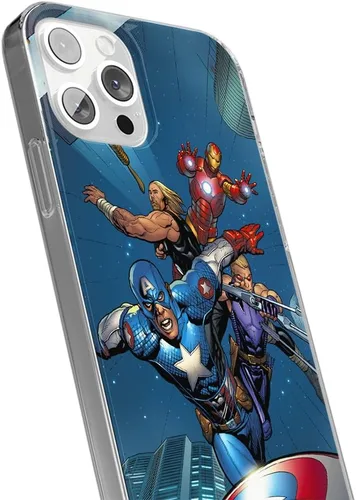 Vista 3 de ERT GROUP Funda de teléfono móvil para iPhone 13 PRO Original y con licencia oficial Marvel Avengers 008 adaptada de manera óptima a