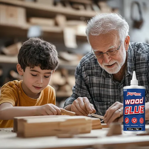 Vista 6 de Pegamento para madera transparente, pegamento de madera de 35 onzas para muebles resistente, pegamento profesional de reparación de muebles